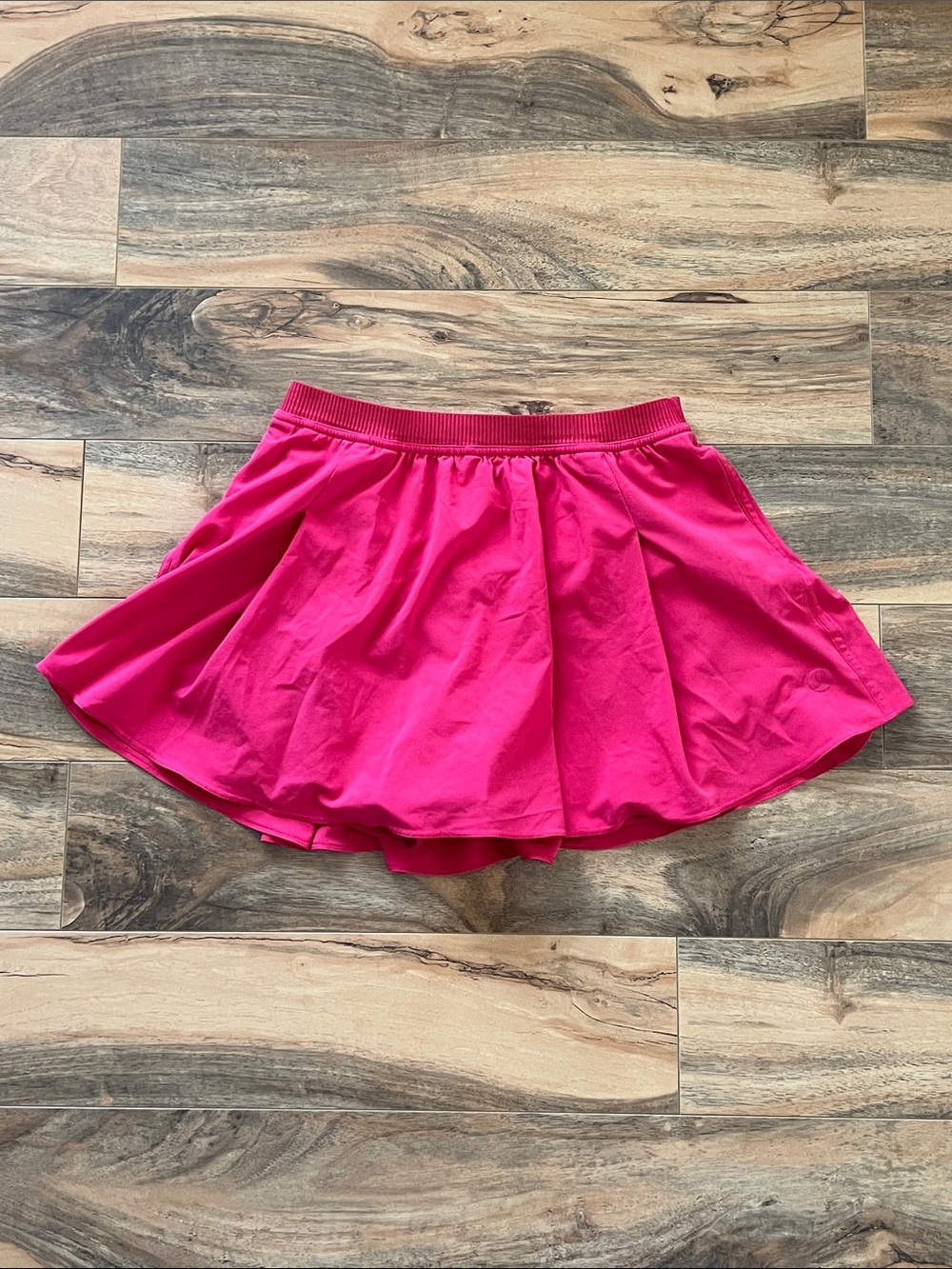 Lululemon Narrow Waistband Tennis Skirt Size 6 Cherry Mist Pink Skort 13”
